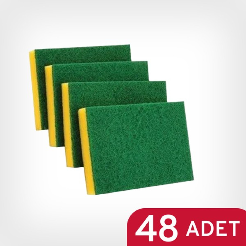 Mikro Clean (48 Adet) Endüstriyel Bulaşık Süngeri Temizlik Malzemeleri Fiyatı