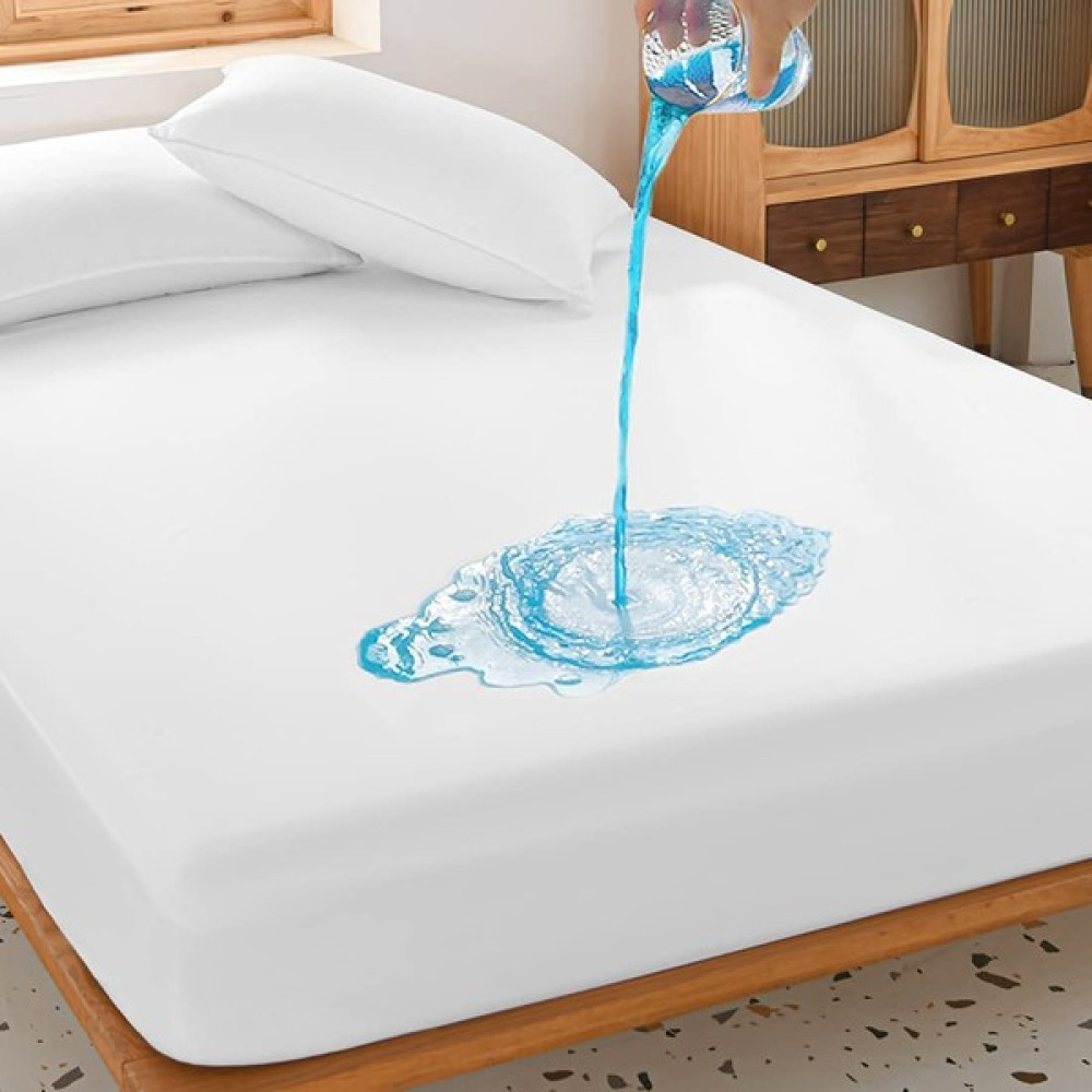 Mikro Fitted Full Kenar Su Sıvı Geçirmez Yatak Koruyucu Alez Istediğiniz Ebatta ve Sürpriz Hediyeli - 160 x 200 cm - Beyaz Alez / Yatak Koruyucu Fiyatı