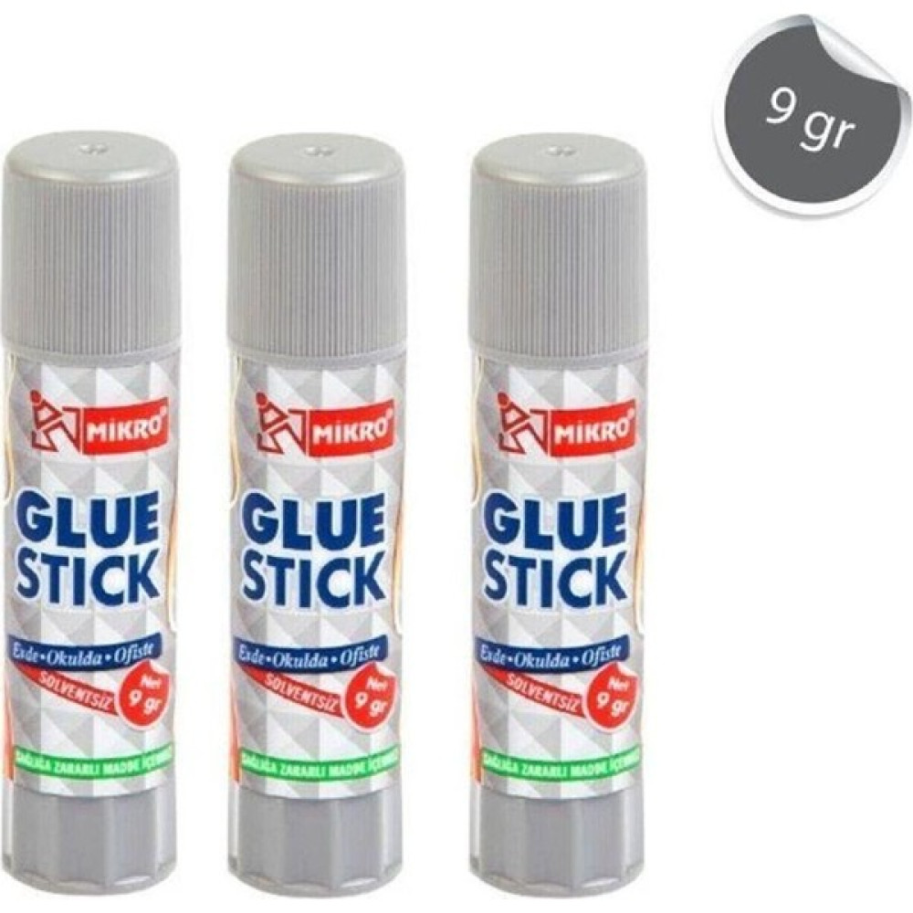 Mikro Glue Stick Yapıştırıcı Mikro Katı Yapıştırıcı 9 gr Ruj Yapıştırıcı 3 Adet - Beyaz - standart Yapıştırıcı - Tutkal Fiyatı
