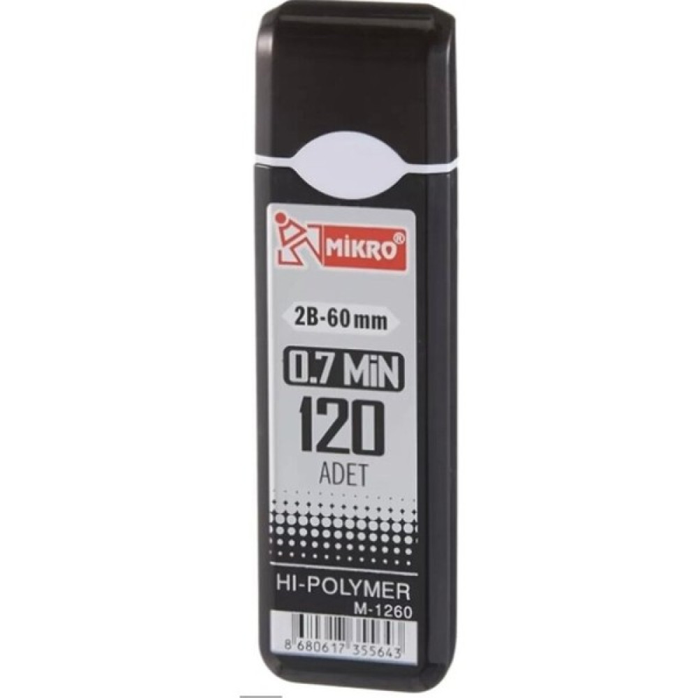 Mikro M-1260 60 mm Kurşun Kalem Ucu 0.7 mm Kurşun (Ahşap) Kalem Fiyatı