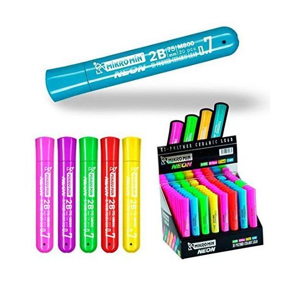 Mikro M-800 0.7x75 mm Neon Kurşun Kalem Ucu Kurşun Kalem Ucu (Min) Fiyatı