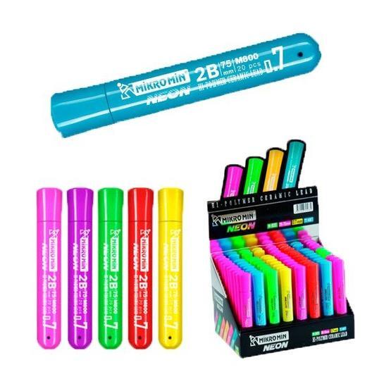 Mikro M-800 0.7x75 mm Neon Kurşun Kalem Ucu