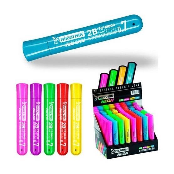 Mikro M-800 0.7x75 mm Neon Kurşun Kalem Ucu