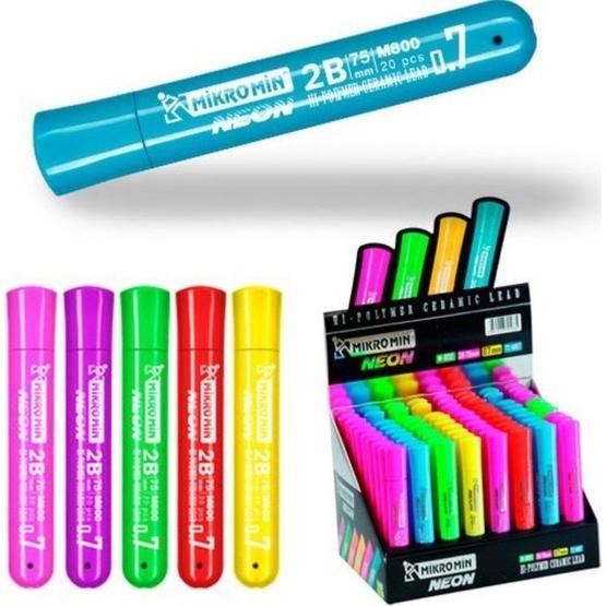 Mikro M-800 0.7x75 mm Neon Kurşun Kalem Ucu