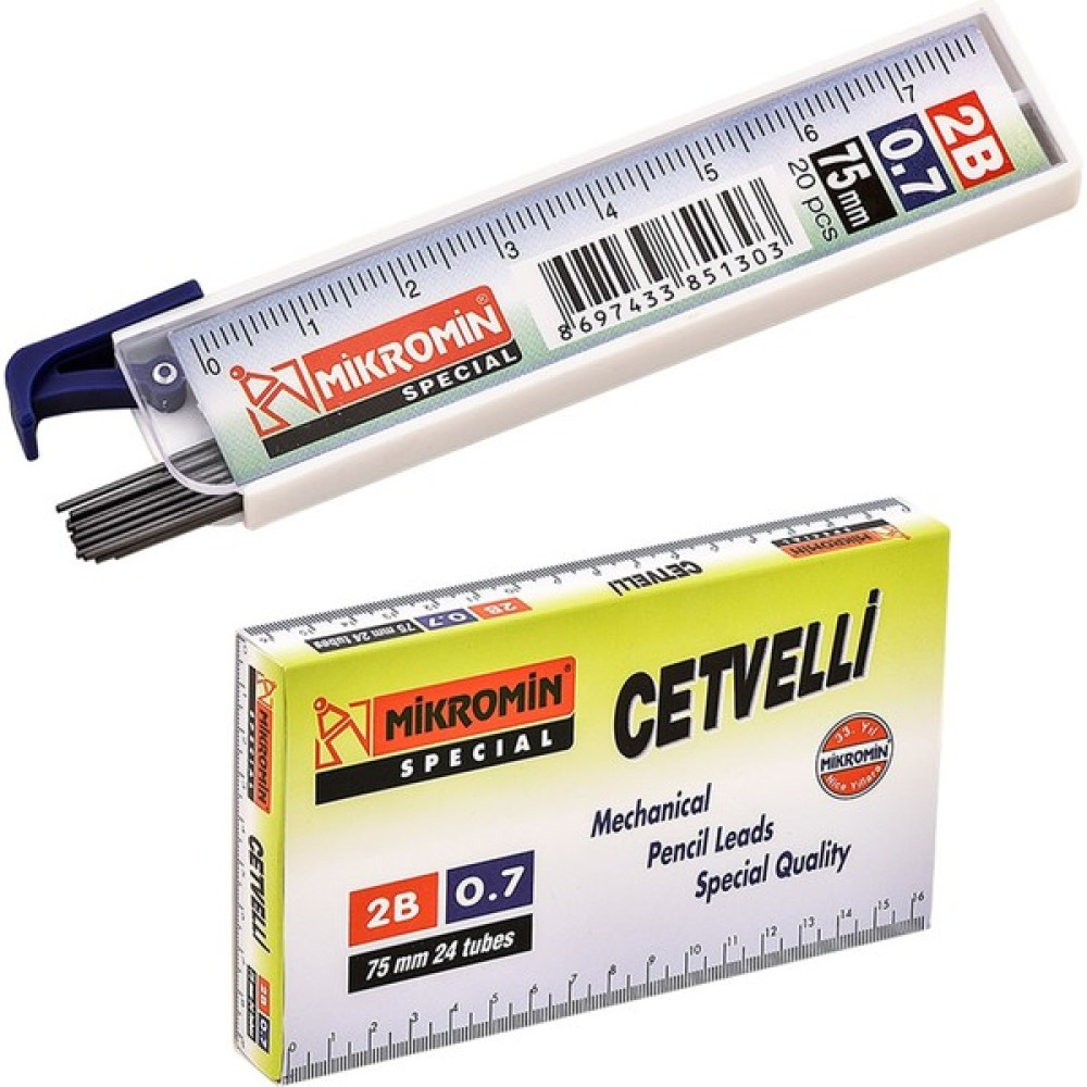 Mikro Special Cetvelli 0.7 mm 2b Uç Oto Boyaları Fiyatı