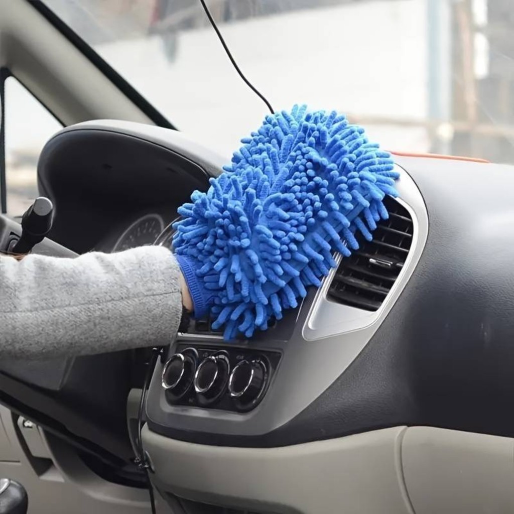 Mikrofiber Şönil Makarna Temizlik Eldiveni Oto Yıkama Köpükleme Eldiveni Diğer Fiyatı