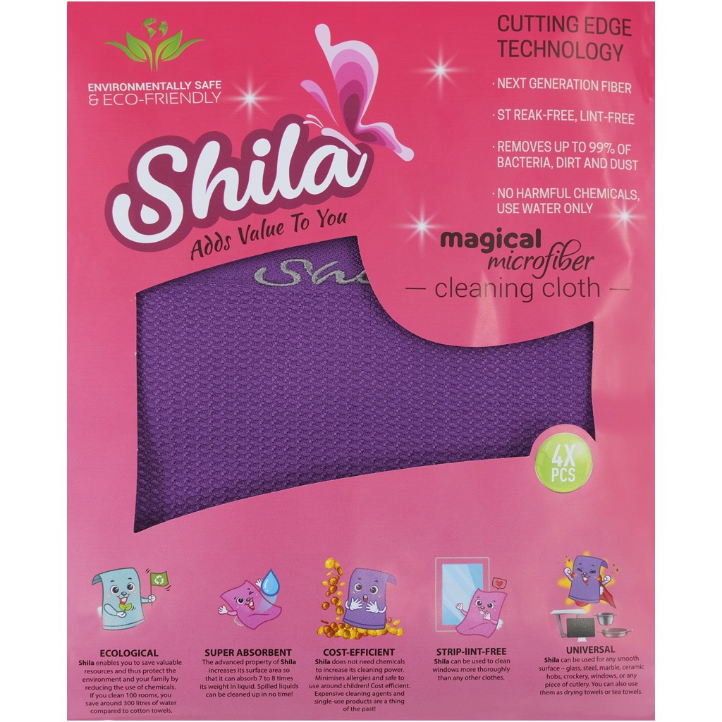 Mikrofiber Temizlik Bezi 4'lü 2 Paket Diğer Fiyatı