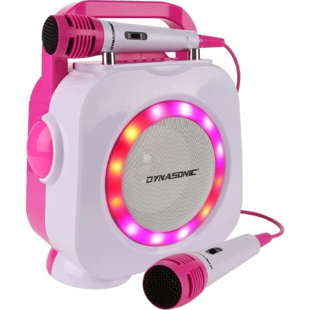 Mikrofonlu Karaoke Hoparlörü - Kız Çocuklara Orijinal Hediye - Bluetooth, Ritmli LED Işıklar - Pembe Oto Boyaları Fiyatı
