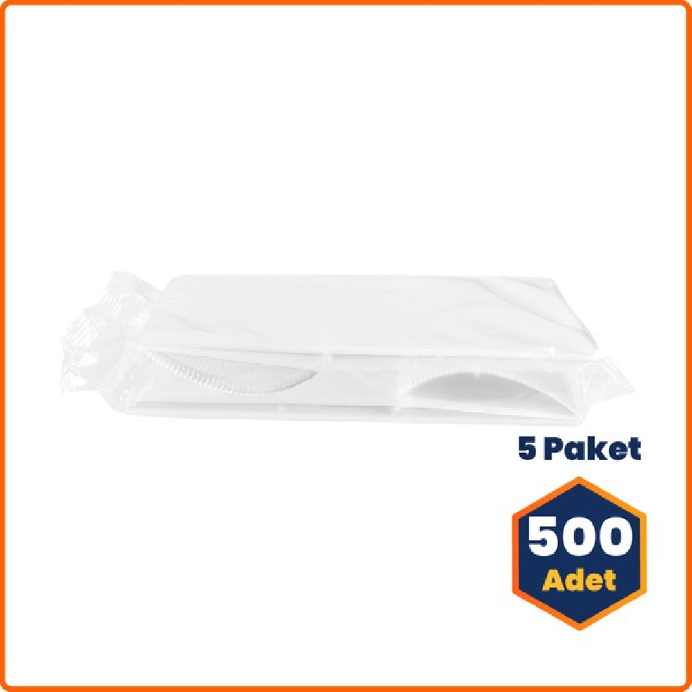 Mikron Plastik Şeffaf Standart Bıçak - 500 adet Oto Boyaları Fiyatı