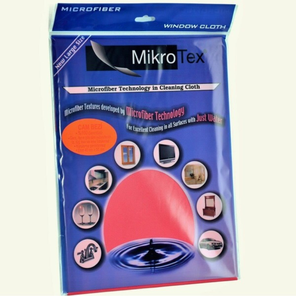 Mikrotex Mikrofiber Cam Bezi ve Temizlik Bezi 40X50 cm (2 Adet) Diğer Fiyatı