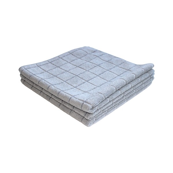 Mikrotex Mikrofiber Temizlik Bezi Gri 50x50 cm 3'lü Yüksek Emicilik ve Kolay Temizlik Özelliği Deterjan ve Temizlik Ürünleri Fiyatı