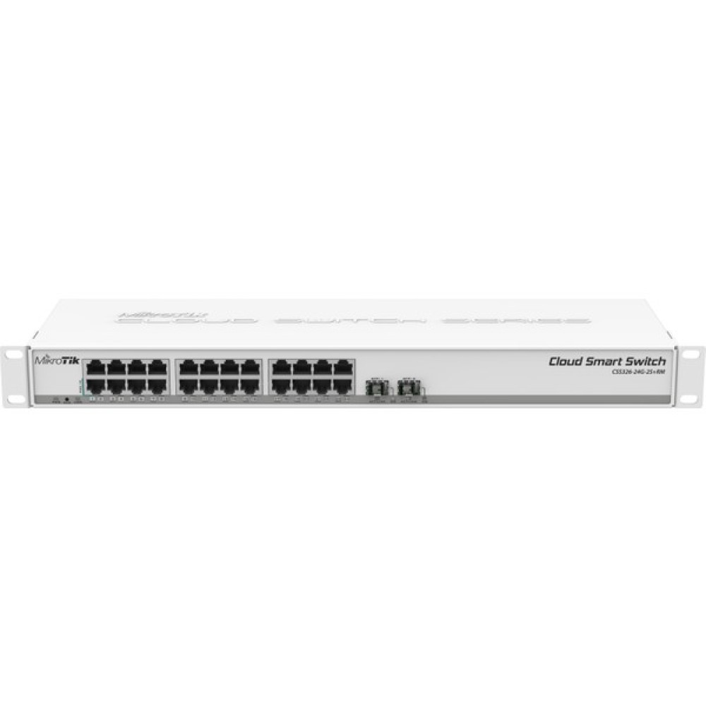 Mikrotik CSS326-24G-2S+RM 24 Port Gigabit 2 SFP+ Yönetilebilir Dağıtıcı Hub & Switch Fiyatı