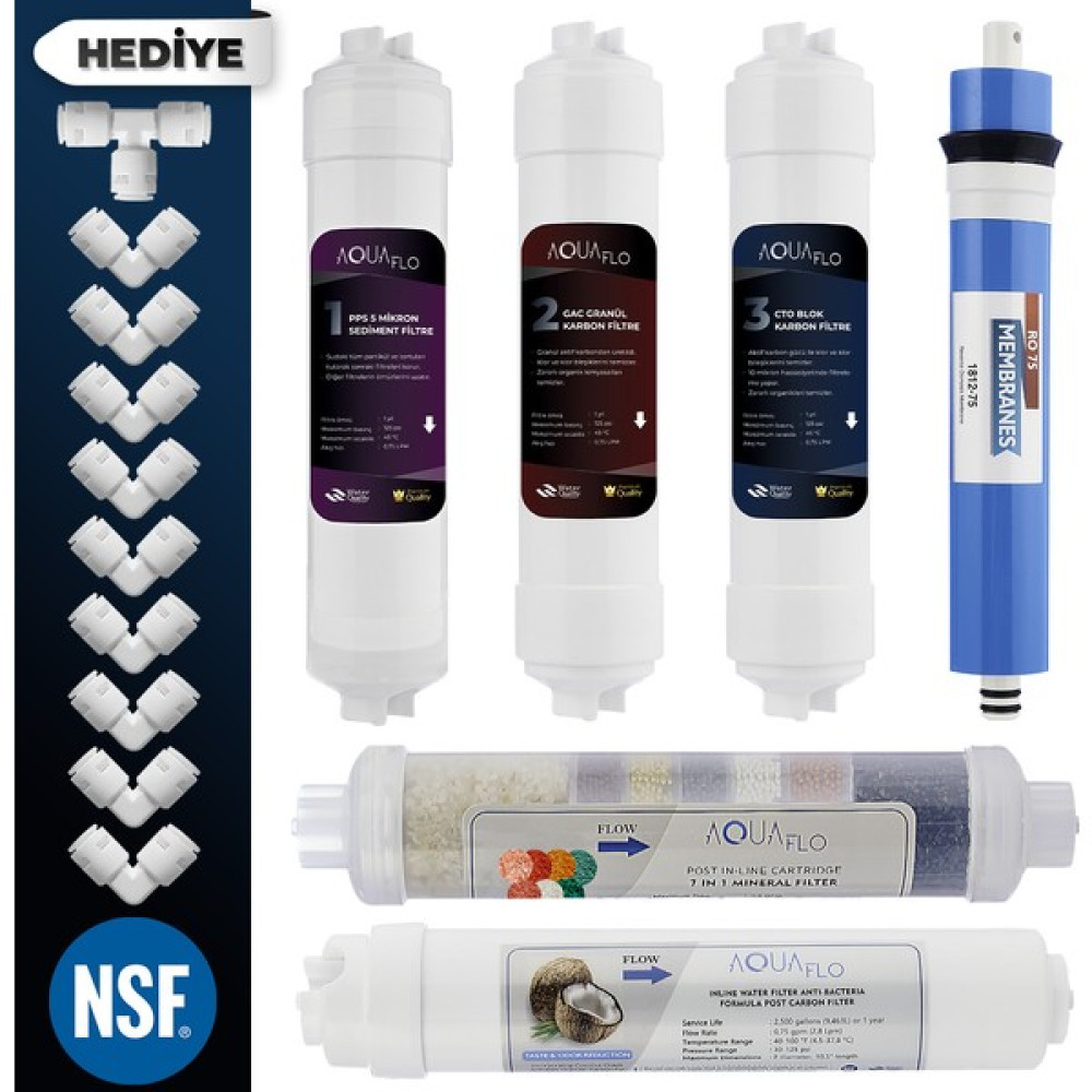 Mil Kapalı Kasa Su Arıtma Cihazı Multi Mineral 6lı Filtresi Standart Membran Set Bahçe Makinesi Aksesuar & Yedek Parça Fiyatı