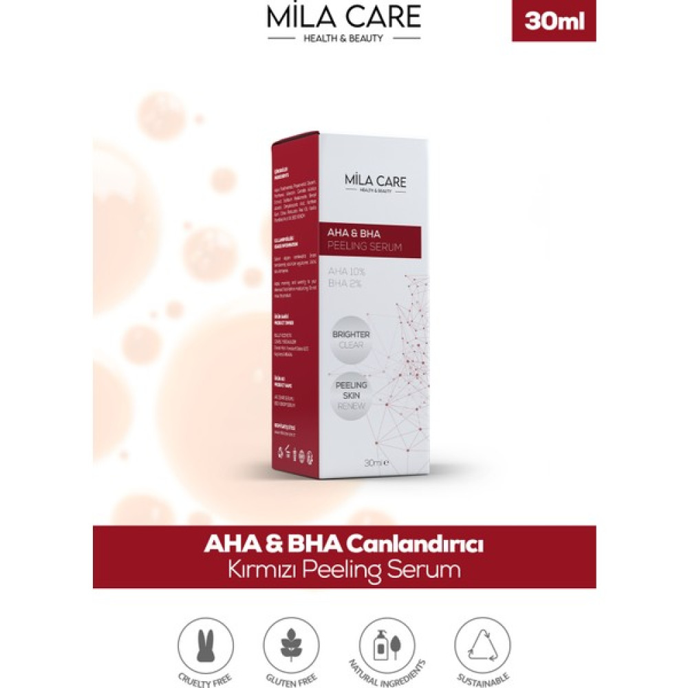 Mila Care Aha & Bha Canlandırcı Ve Cilt Tonu Eşitleyici Peeling Serum 30 Ml Oto Boyaları Fiyatı