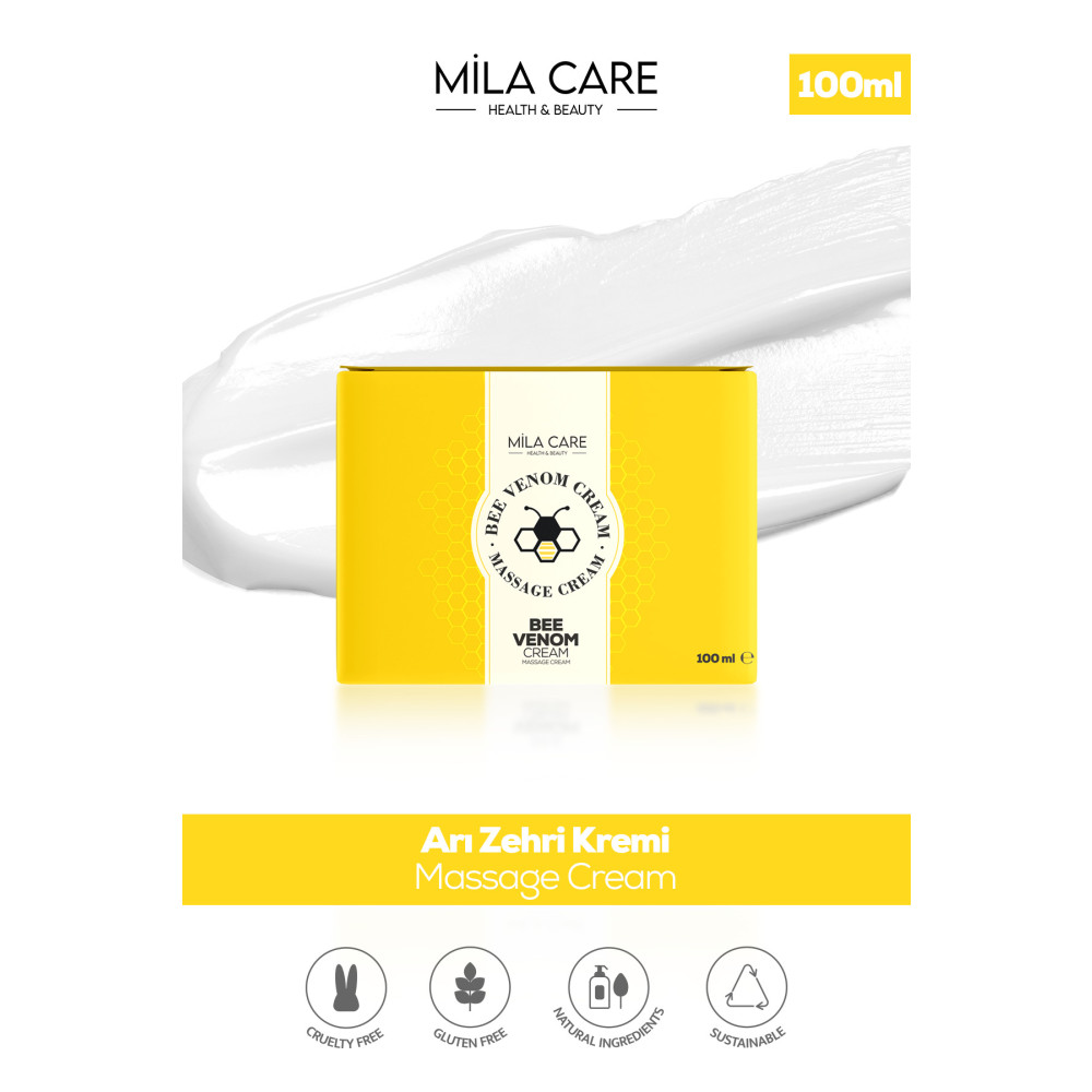 MİLA CARE Bee Venom Arı Zehri Kremi 100ml Vücut Losyonu ve Nemlendiricileri Fiyatı
