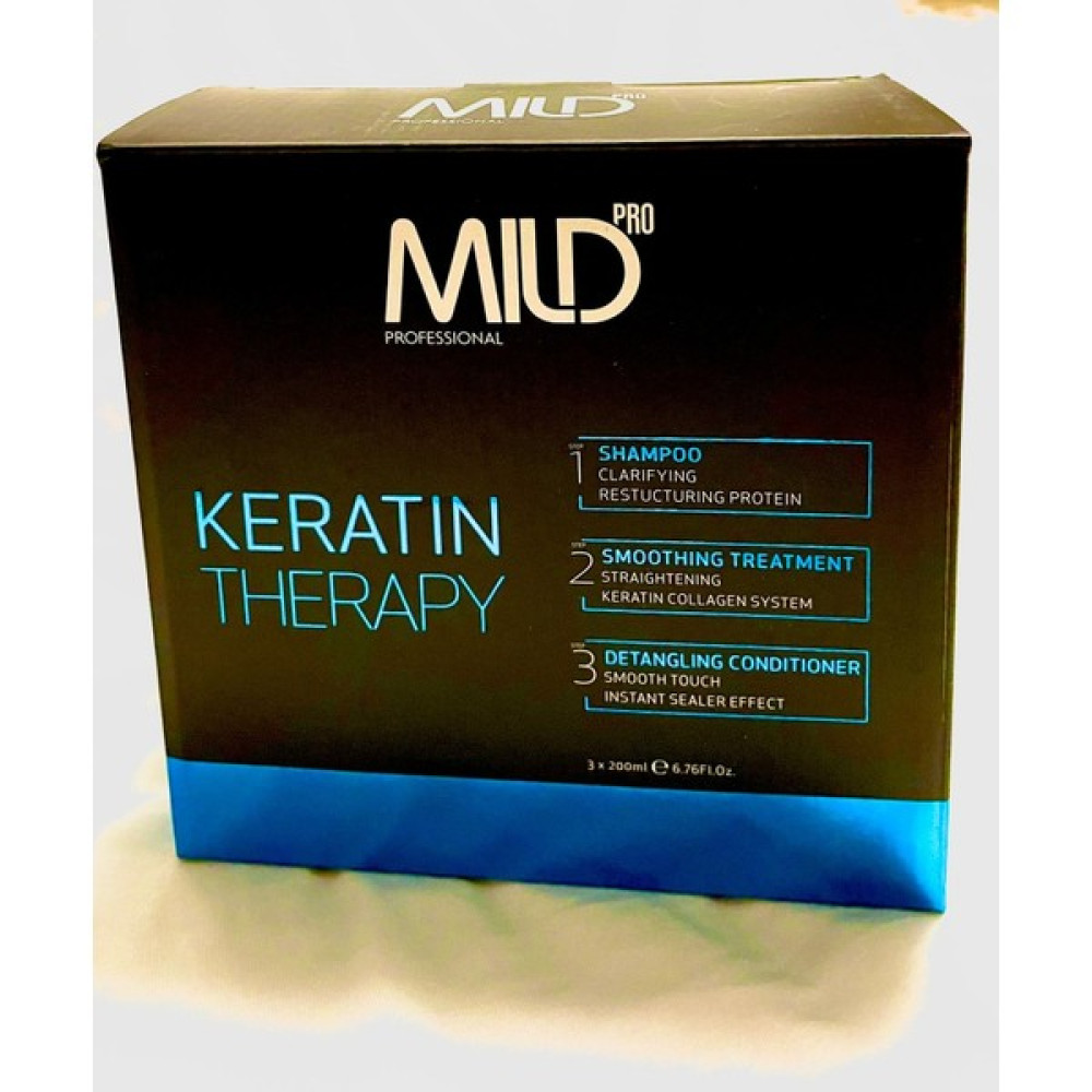 Mild Profesıonal Keratin Bakım ve Brezilya Fönü Bir Arada 3 Lü Bakım Seti (200 ml * 3 Adet) Şampuan ve Saç Kremi Fiyatı