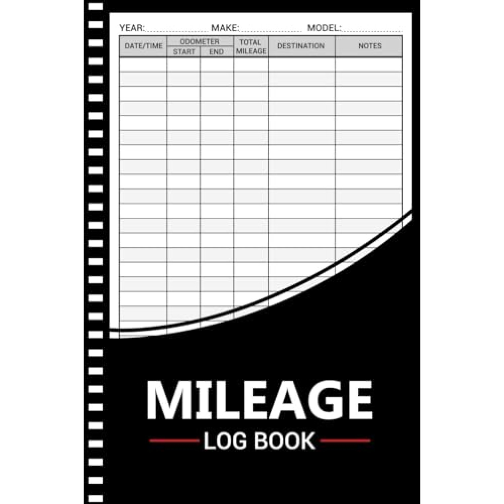 Mileage Log Book: Auto Mileage Journal,Odometer Tracker Logbook, Automotive Miles Tracker For Small Business or Personal Taxes (105 Pages, A5) Science, Technology and Engineering Books Fiyatı