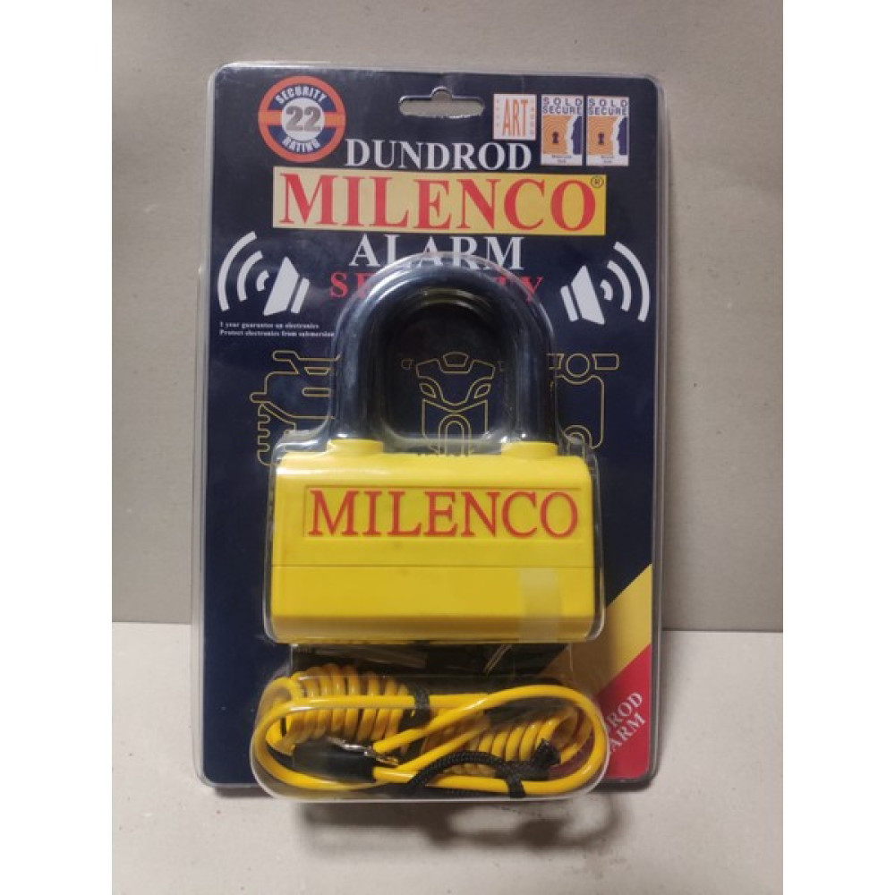 Milenco Dundrod Büyük Alarmlı Disk Kilidi Motorsiklet Kilidi & Alarmı Fiyatı