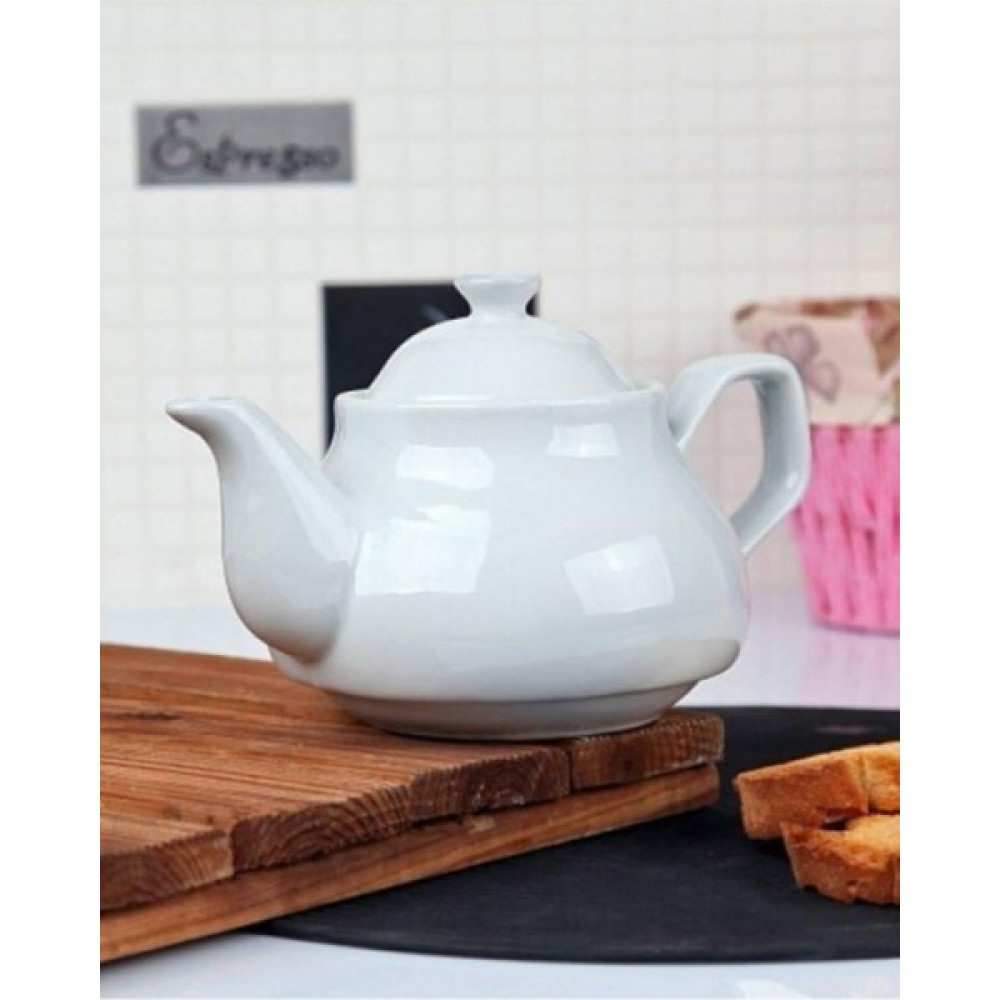 Milenyum Beyaz Porselen Demlik 500 ml Çay / Çaydanlık Setleri Fiyatı