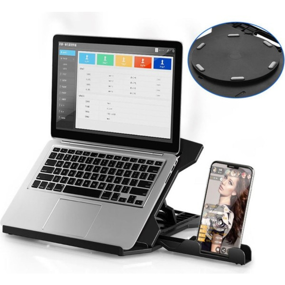 Miletus Laptop Standı Telefon Tutuculu Laptop Tutucu Notebook Standı Bilgisayar Standı Laptop Altlığı Ttys Dizüstü Bilgisayar Aksesuarları Fiyatı