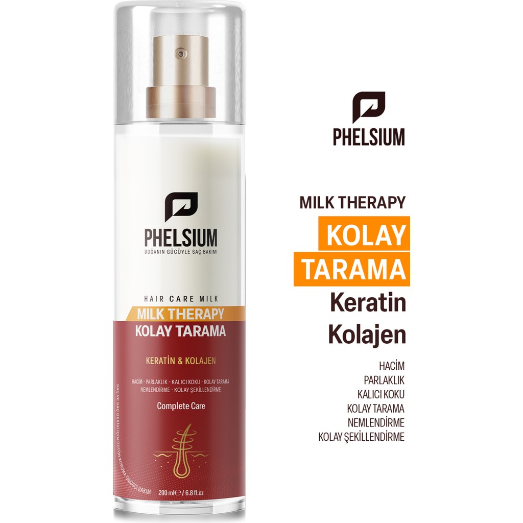 Milk Therapy Şaç Bakım Spreyi 200 ml - Kolay Tarama & Keratin & Kolajen Diğer Fiyatı