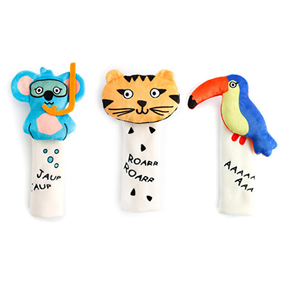 Milk&Moo 3'lü Set Jungle Çocuk Emniyet Kemeri Aksesuarı Bebek Arabası-Puset Aksesuarı Fiyatı