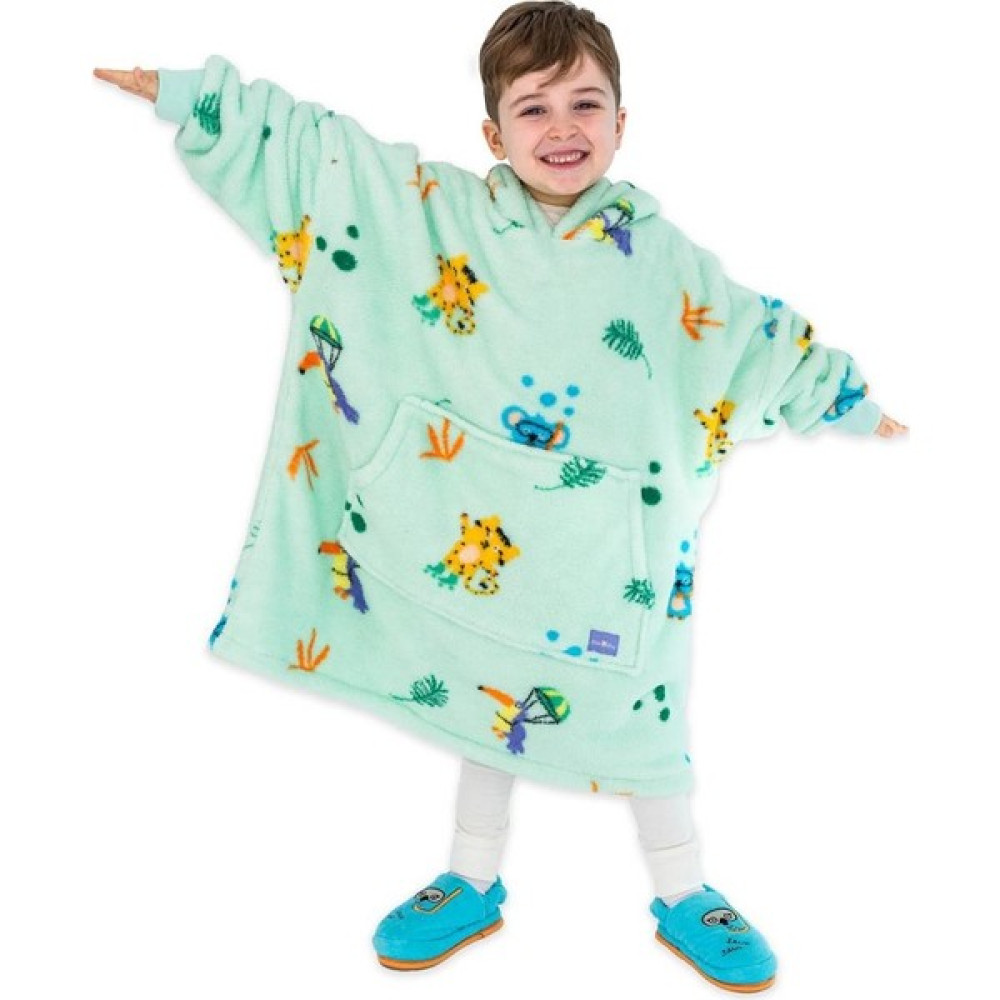 Milk&Moo Giyilebilir Çocuk Battaniye Jungle Friends Kız Çocuk Sweatshirt Fiyatı