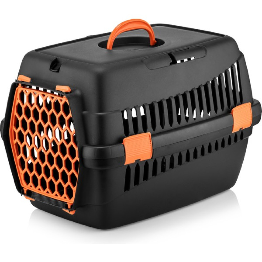 Milo Kedi Köpek Taşıma Çantası Küçük Boy Siyah /Orange - Turuncu Evcil Hayvan Ürünleri Fiyatı