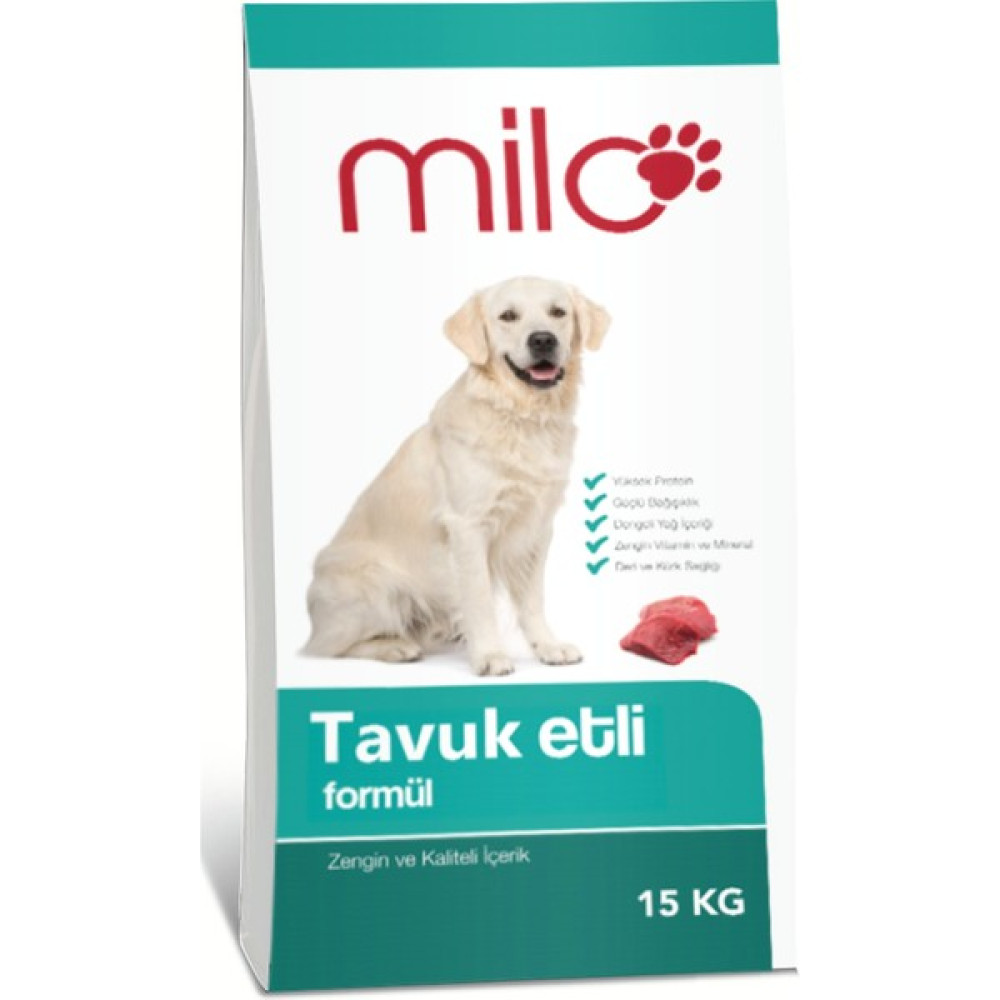 Milo Tavuk Etli Yetişkin Köpek Maması 15 Kg Evcil Hayvan Ürünleri Fiyatı