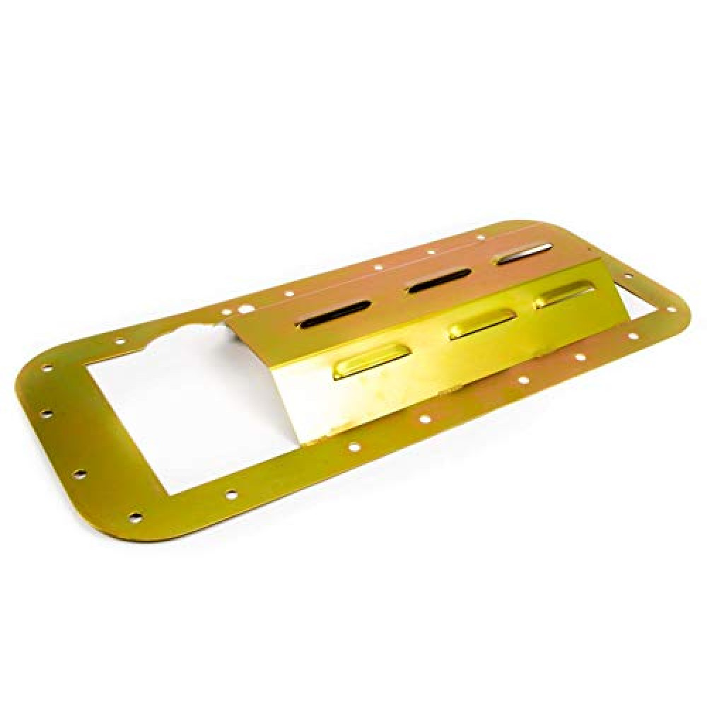 Milodon 32005 Gold Zinc Plated 1/2" Stroke Windage Tray for Big Block Chrysler Wedge and Hemi