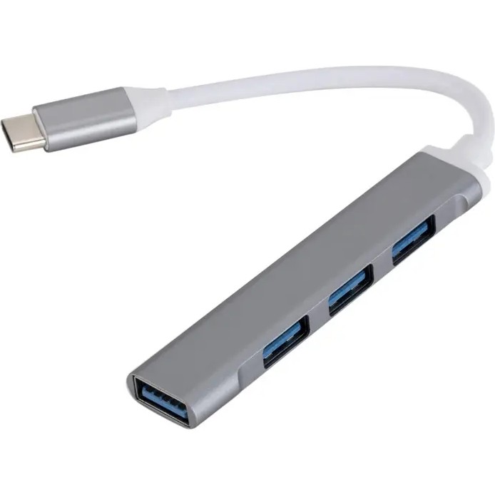 Milonsa USB Type-C Çoklayıcı Hub - 4 Port USB Çoğaltıcı (1x USB 3.0 + 3x USB 2.0) Yüksek Hızlı Adaptör - Space Gray - Type-C to USB Seri & Paralel Kablo Fiyatı