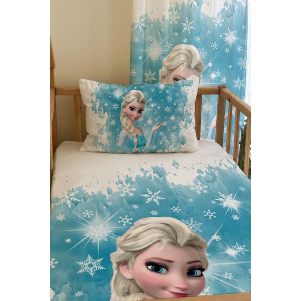 Milroma Karlar Ülkesi Prenses Kız Desenli Kadife Doku Dekoratif Genç ve Çocuk Yatak Örtüsü - Renkli - 140 x 220 cm Yatak Örtüsü Fiyatı