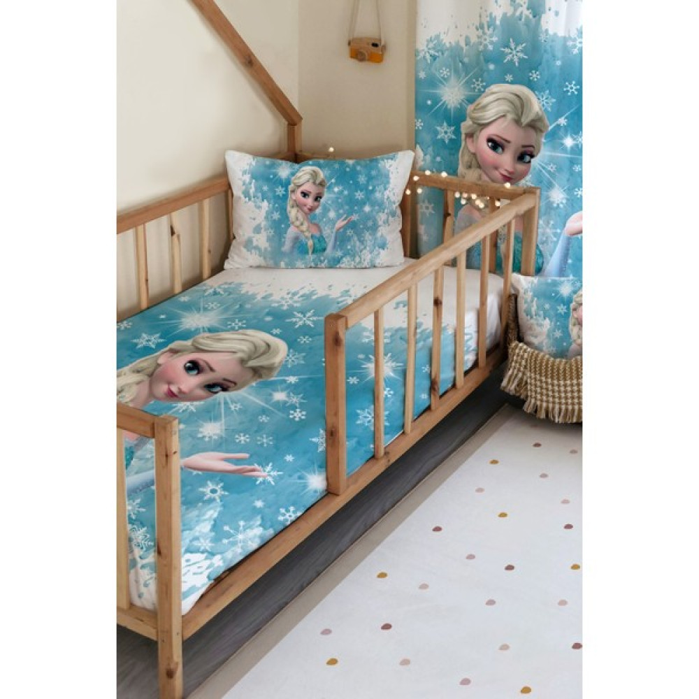 Milroma Karlar Ülkesi Prenses Kız Desenli Kadife Doku Dekoratif Genç ve Çocuk Yatak Örtüsü - Renkli - 180 x 240 cm Yatak Örtüsü Fiyatı