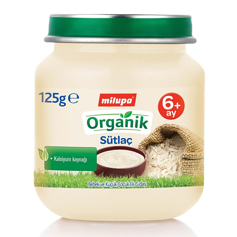 Milupa Organik Sütlaç Kavanoz 125 Gr 6+ Ay Bebek Mamaları Fiyatı