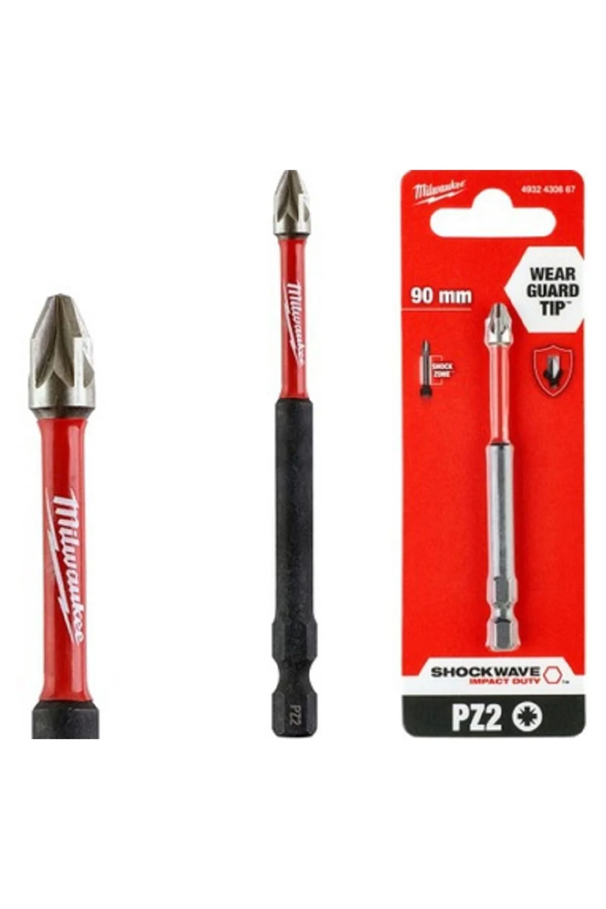 Milwaukee Bits Uç Matkap Ucu Tornavida Ucu Vidalama Ucu Pz2-90mm T4932430867" Yedek Parça - Elektrikli El Aletleri Fiyatı