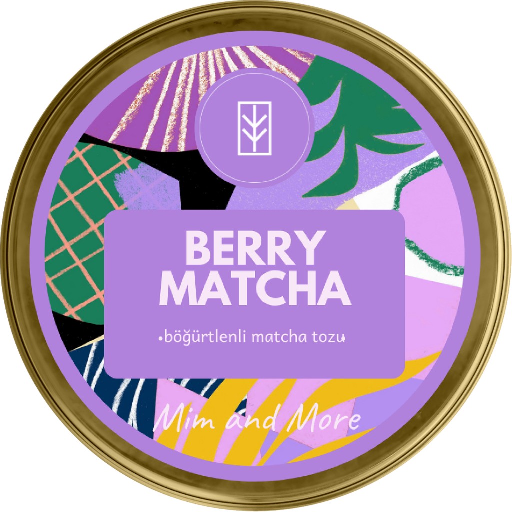 Mim and More Berry Matcha - Böğürtlen Aromalı Matcha, 25 Gr Diğer Fiyatı