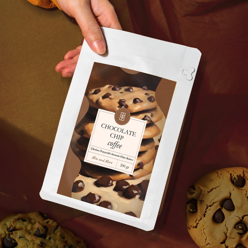 Mim and More Chocolate Chip Coffee - Çikolata Parçacık Aromalı Kahve Filtre Kahve, 200 Gr Kahve Fiyatı