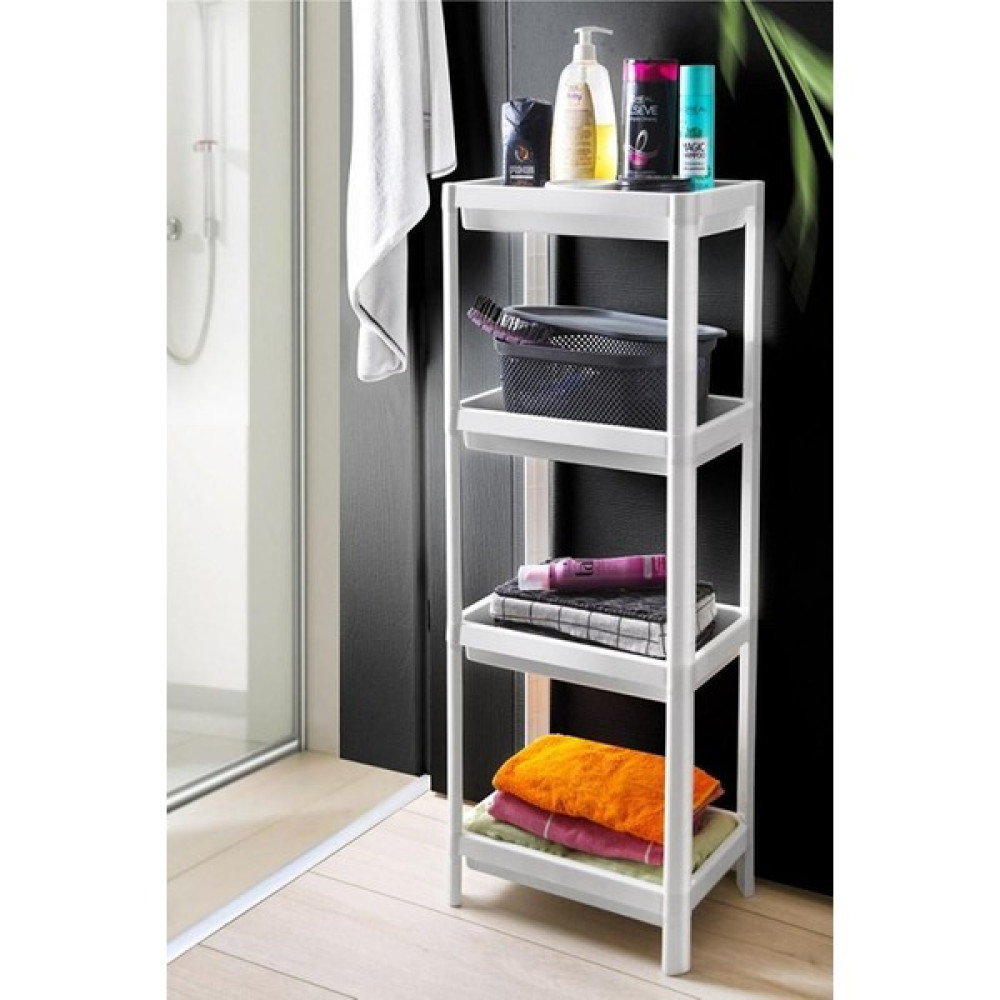 Mim Life Banyo Rafı Mutfak Rafı Balkon Rafı Organizer Raf Dolap Beyaz Banyo Rafı Fiyatı