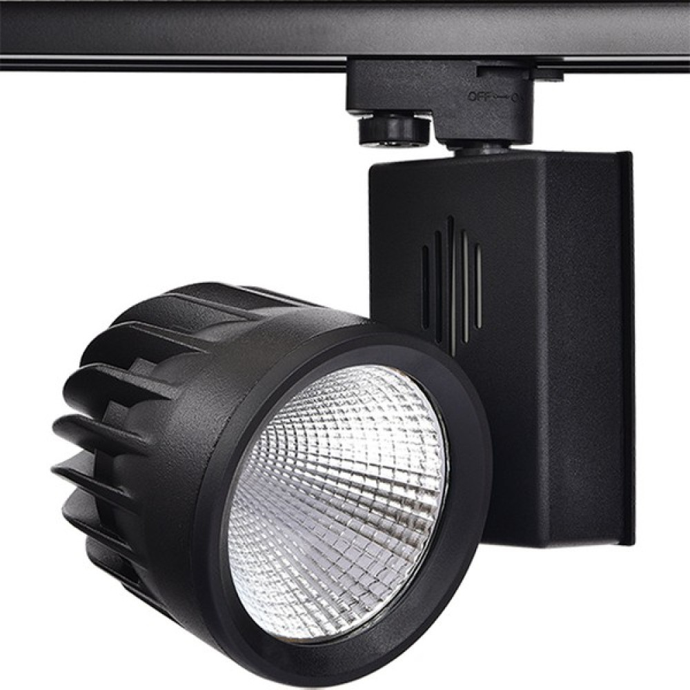 MİMAR LED Philips Ledli 40W Monofaze Siyah Ray Spot 12CM Gün Işığı Işık 3000K Spot Fiyatı