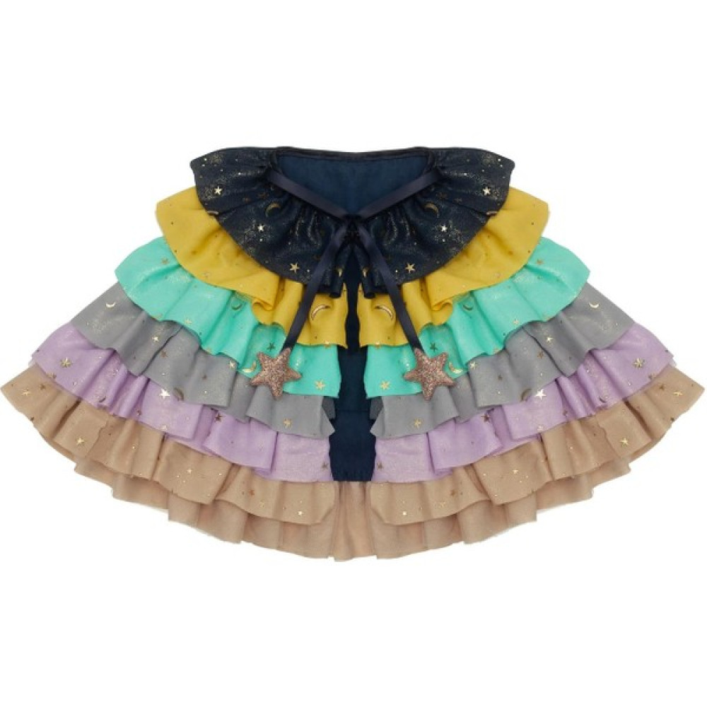 Mımı & Lula Renkli Mimi & Lula Rainbow Ruffle Pelerin - 3 Yaş Oto Boyaları Fiyatı