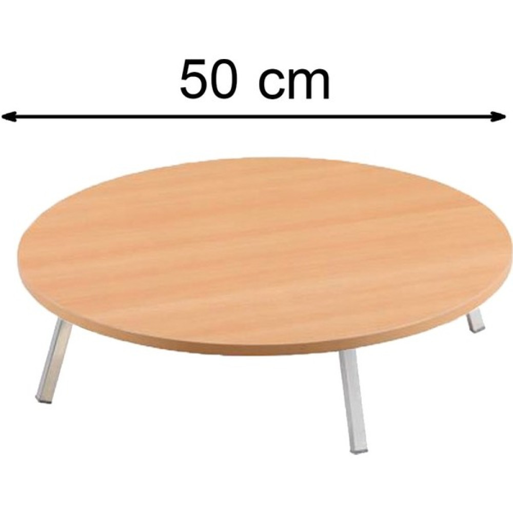 Mimilos 50 cm Metal Katlanır Ayaklı Yuvarlak Yer Sofrası - Ahşap Yemek & Mutfak Masası Fiyatı