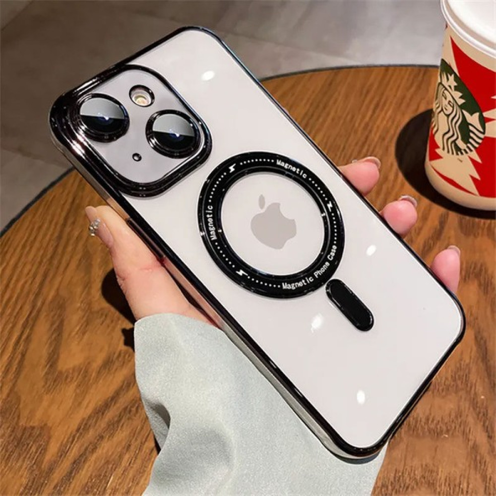 Mimo Apple iPhone 13 Uyumlu Kılıf Magsafe Mona Silikon Kılıf Siyah Cep Telefonu Kılıfı Fiyatı