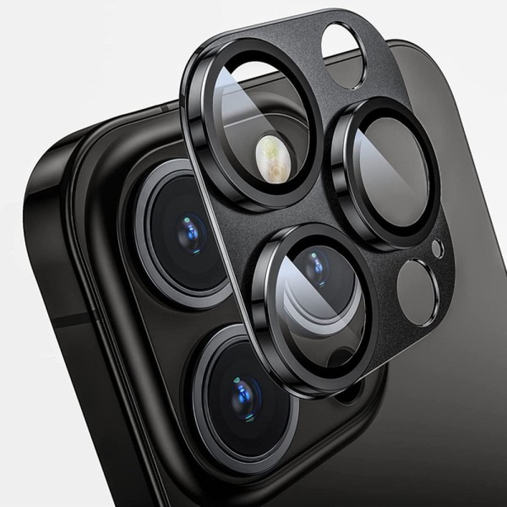 Mimtec Apple Iphone 14 Pro ve Iphone 14 Pro Max Uyumlu Çerçeveli Tam Koruma Siyah Kamera Lens Koruyucu Cep Telefonu Kılıfı Fiyatı