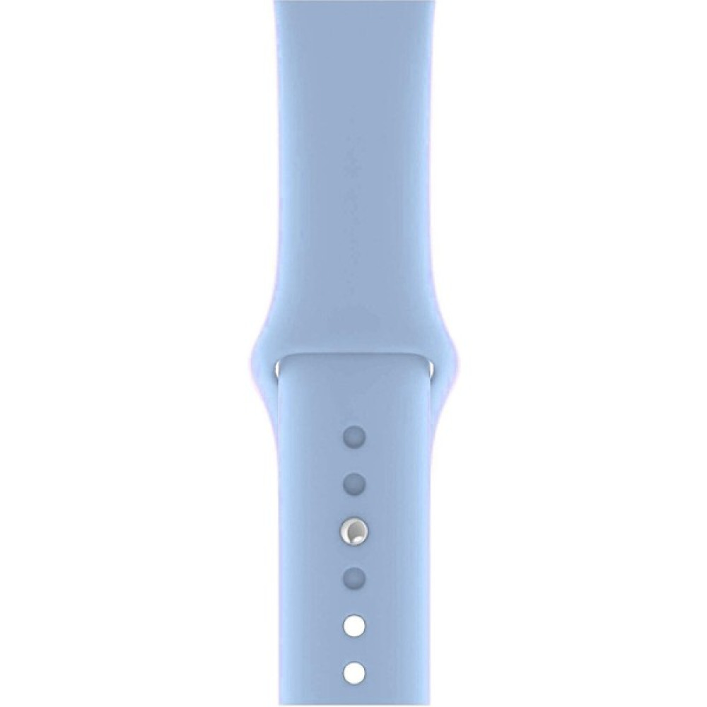Mimtec Apple Watch 3 4 5 6 7 8 Se 38 40 41MM Kordon Kayış Bileklik Klasik Kaliteli Silikon - Mavi Giyilebilir Teknoloji Aksesuarları Fiyatı