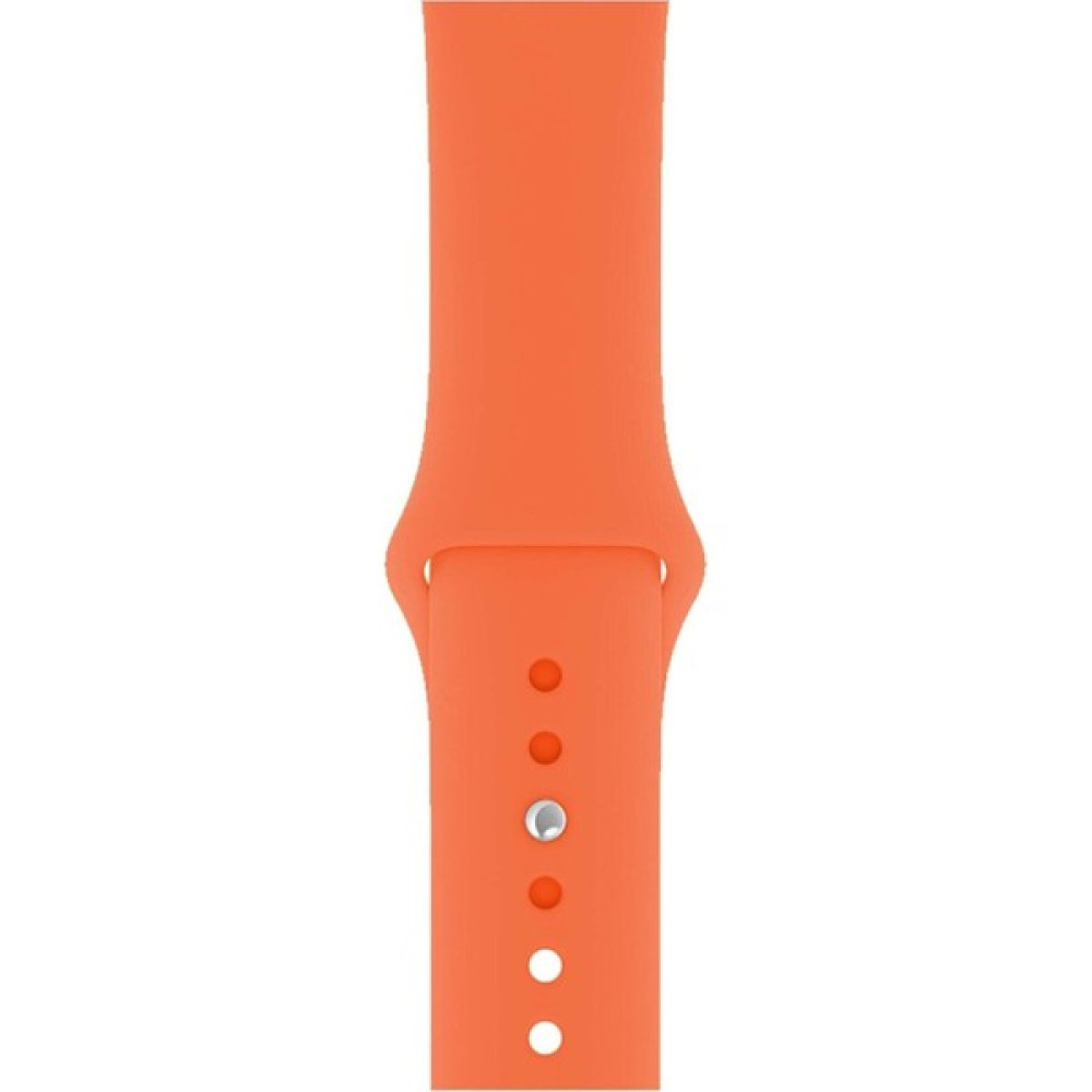 Mimtec Apple Watch 3 4 5 6 7 8 Se 38 40 41MM Kordon Kayış Bileklik Klasik Kaliteli Silikon - Turuncu Giyilebilir Teknoloji Aksesuarları Fiyatı