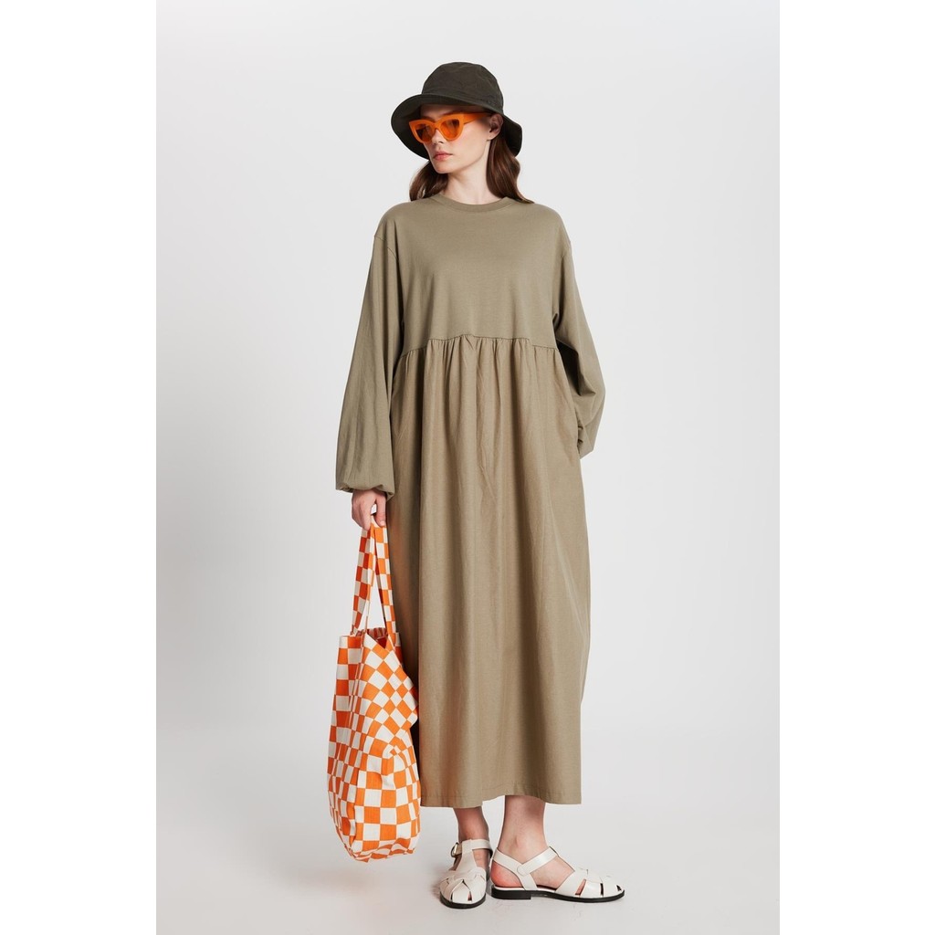 Minaaise Madison Oversize Elbise Haki Giyim & İç Giyim Fiyatı