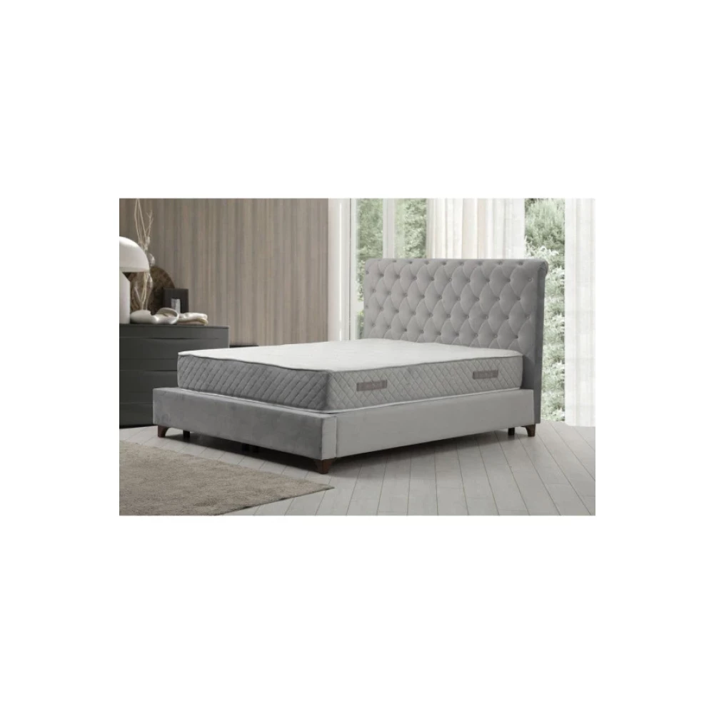 Minar Deluxe Baza+Baslik+Sonata Yatak Gri 160X200 Oda Mobilyası Takımı Fiyatı
