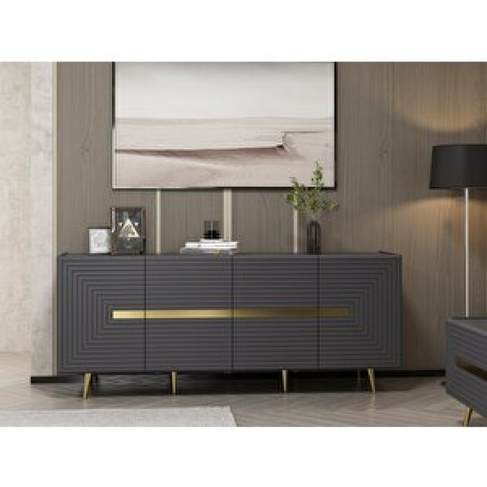 Minar Mobilya Jose Konsol Mebran Kapak-antrasit Konsol Mobilya Fiyatı