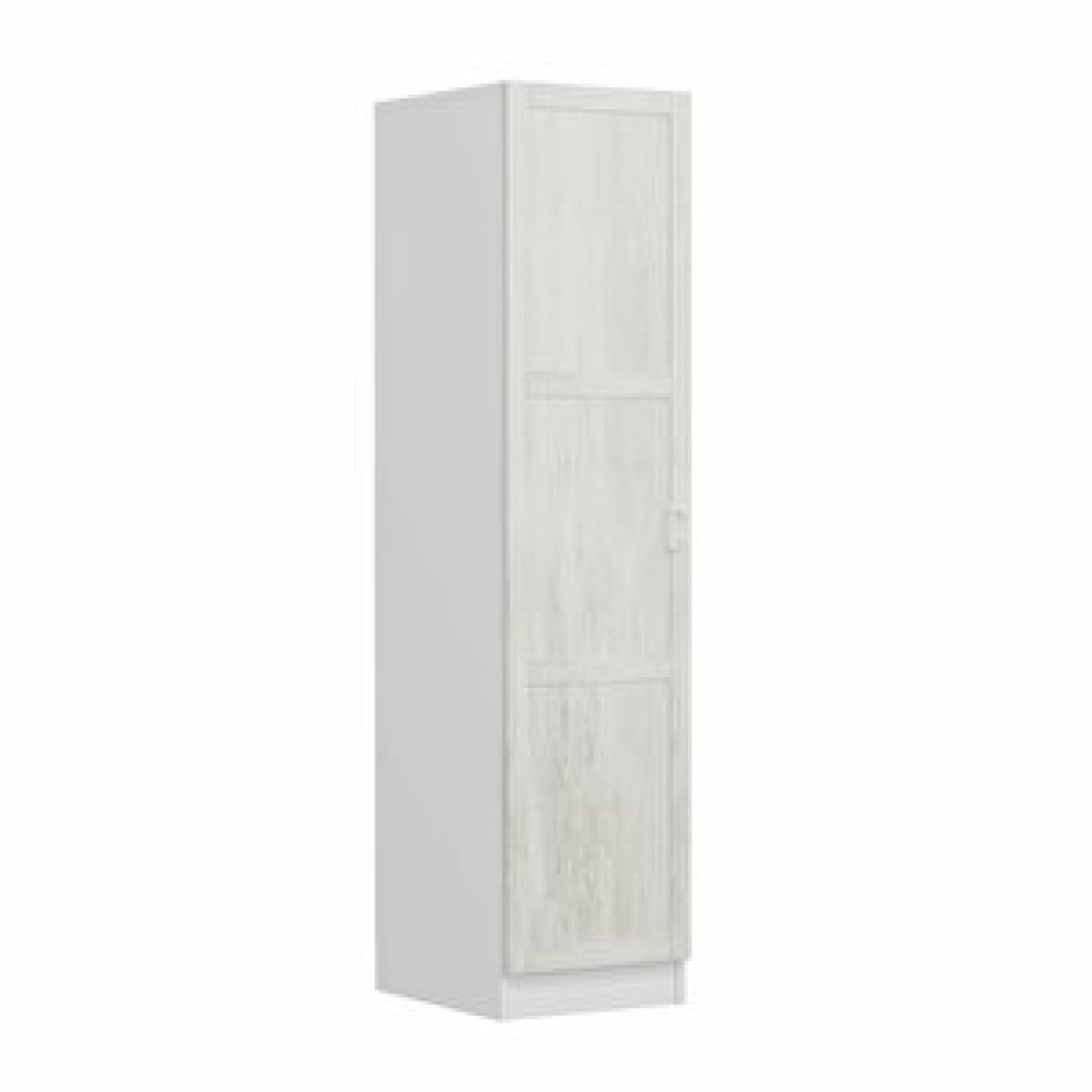Minar Mobilya Minar Kale 1 Kapaklı Raflı Dolap Beyaz - Eskitme Beyaz 190cm 190 cm Gardrop & Dolap Fiyatı
