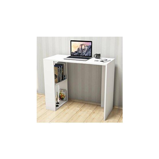 Minar Mobilya Nano Beyaz Beyaz Çalışma Masası